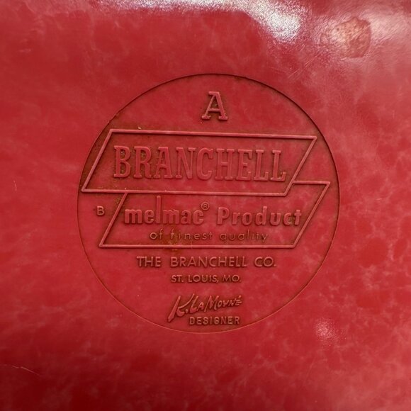 Vintage Butt Bowl Serving Dish Pink Mid Century Brachell USA Melmac Melamine 60s - Picture 6 of 13